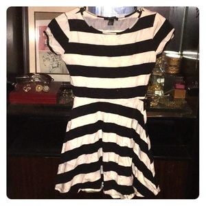 A mini waisted dress